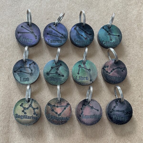 Astrology Keychains #01